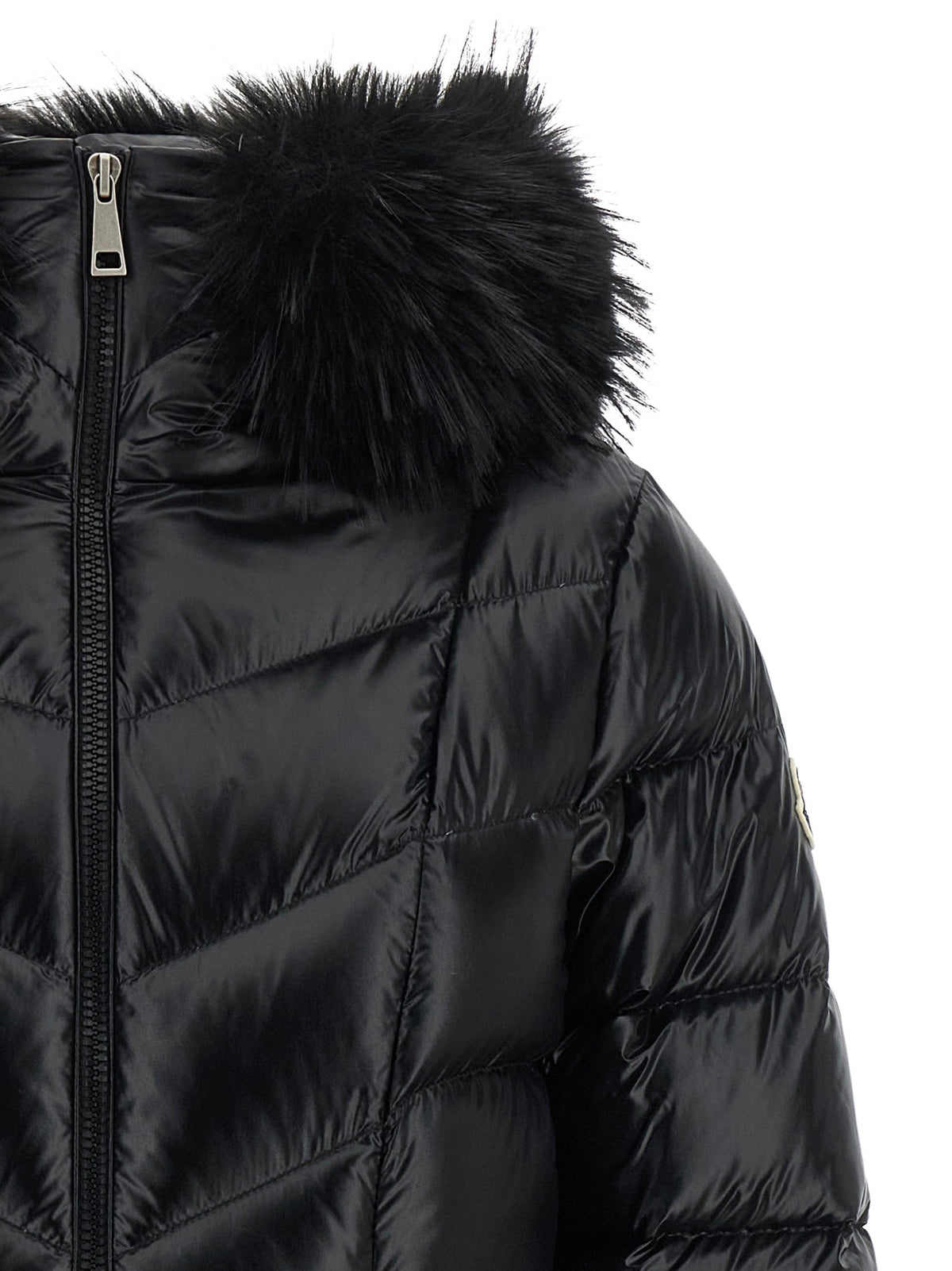 Moncler Fulmarusse Down Jacket Black, view 3