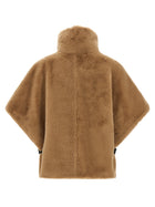Pinko Fur Cape Beige, view 2