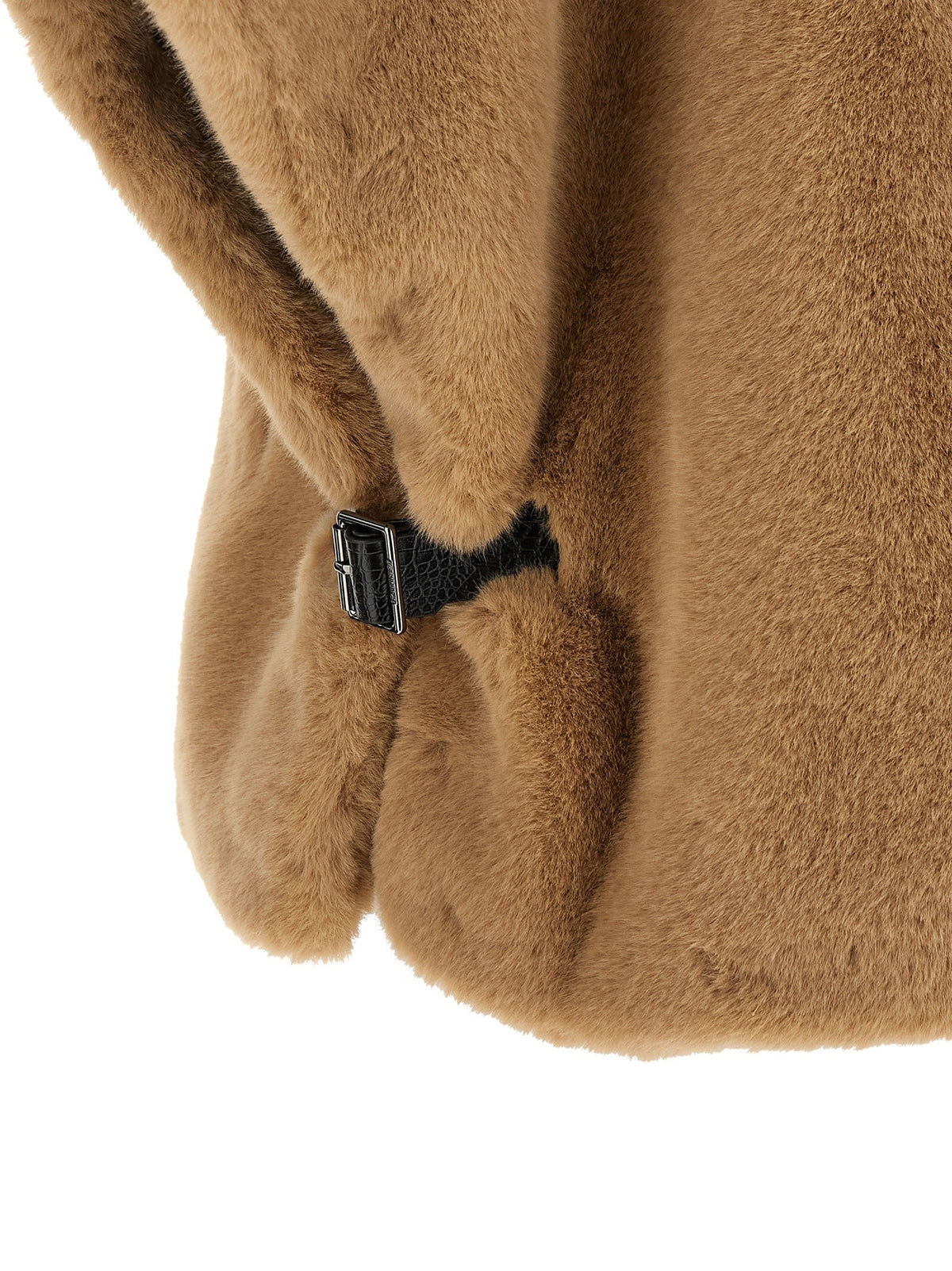 Pinko Fur Cape Beige, view 4