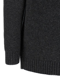 Lauren Ralph Lauren Fur Insert Cardigan Grey