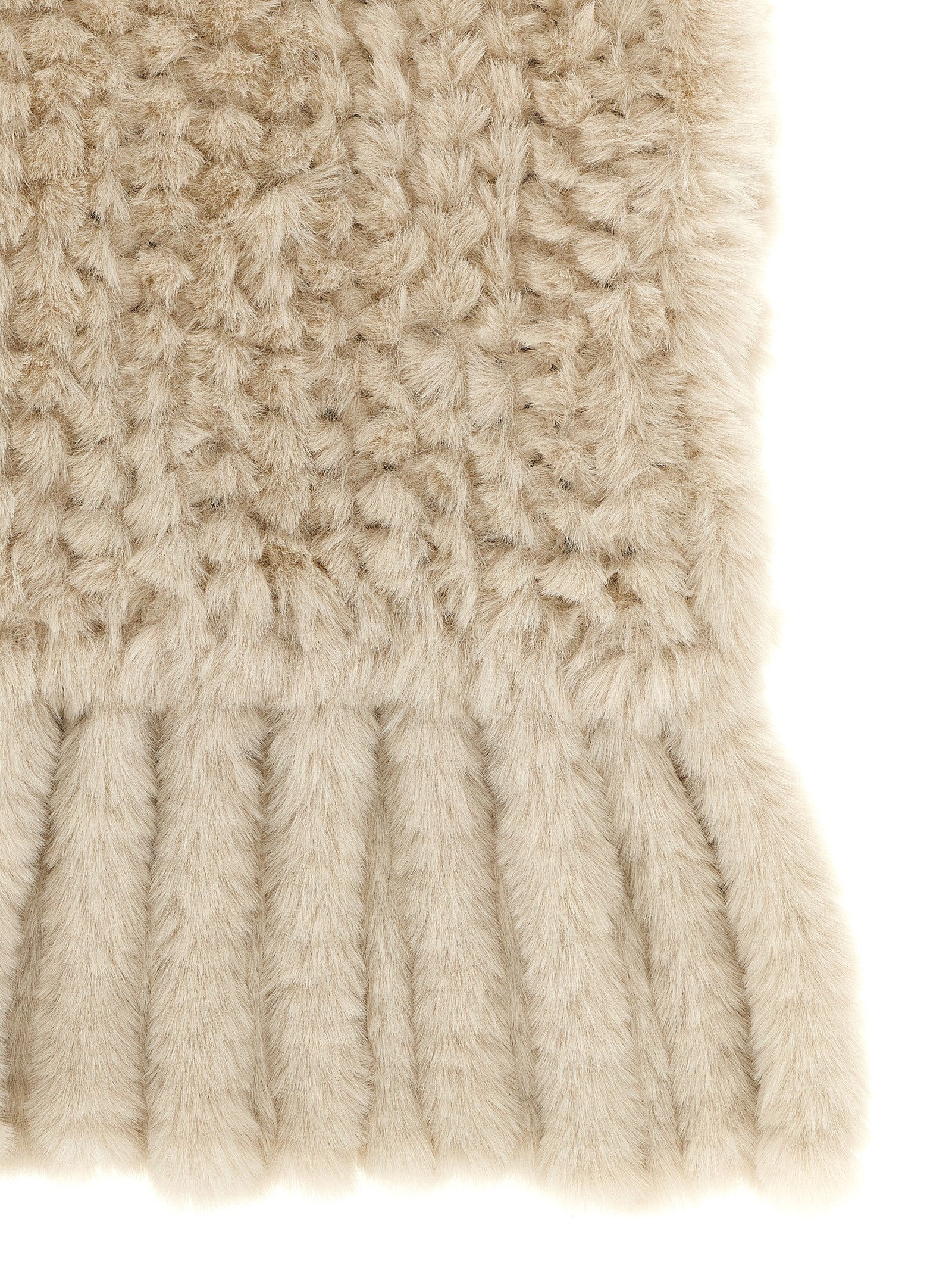 Pinko Fur Scarf Grey