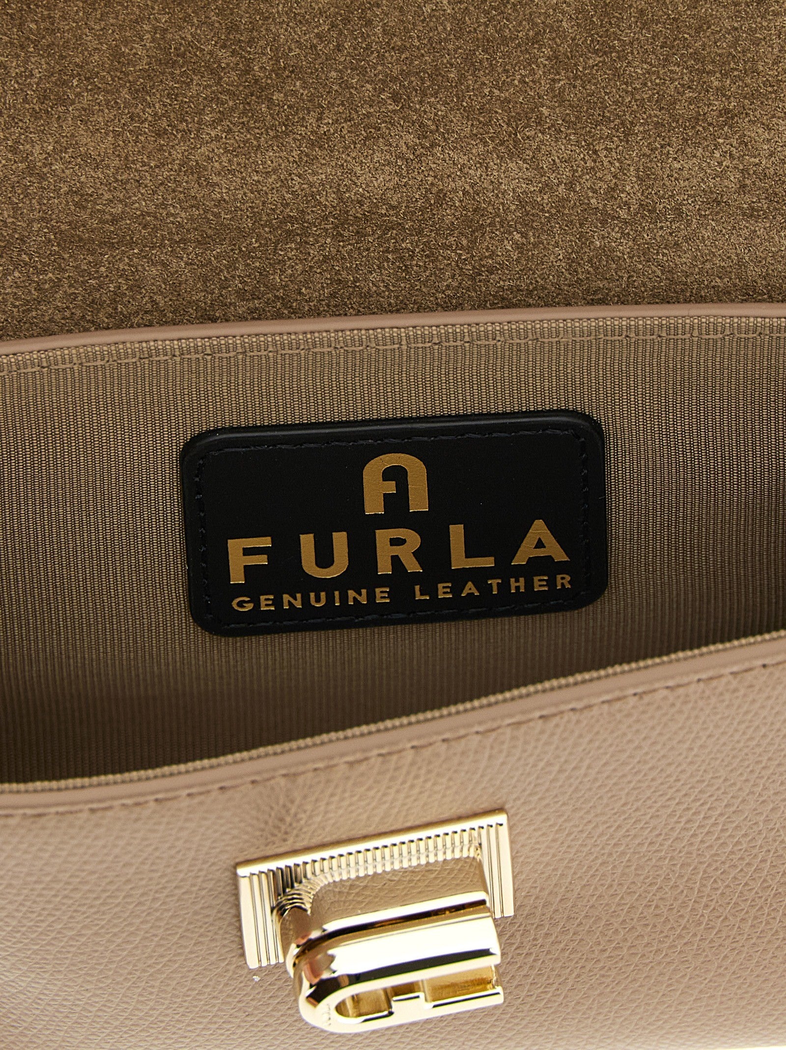 Furla Furla Mini Crossbody Bag Beige