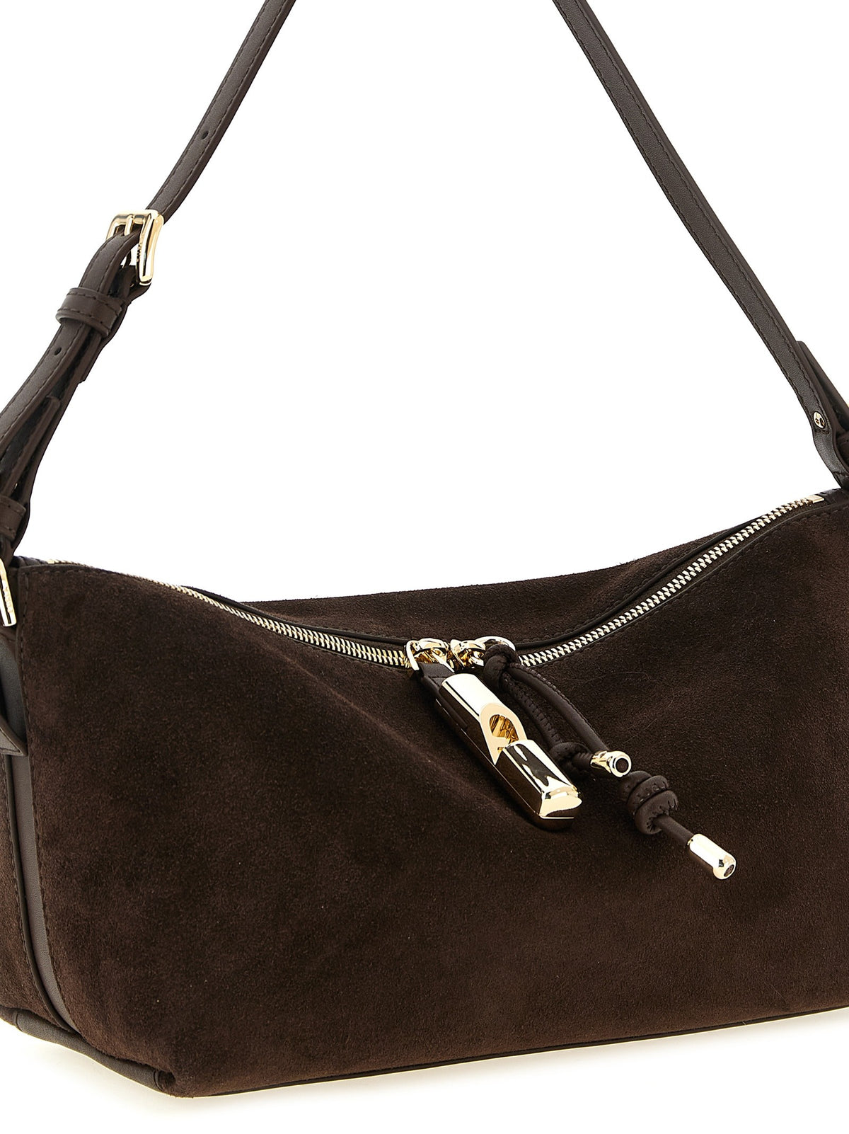 Furla Furla Debby Shoulder Bag Brown, view 3