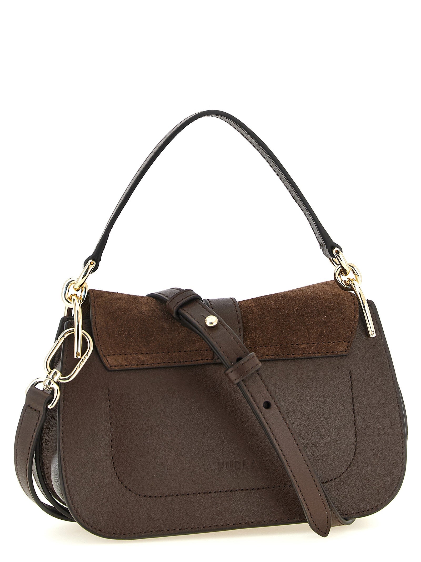 Furla Furla Flow Mini Handbag Brown