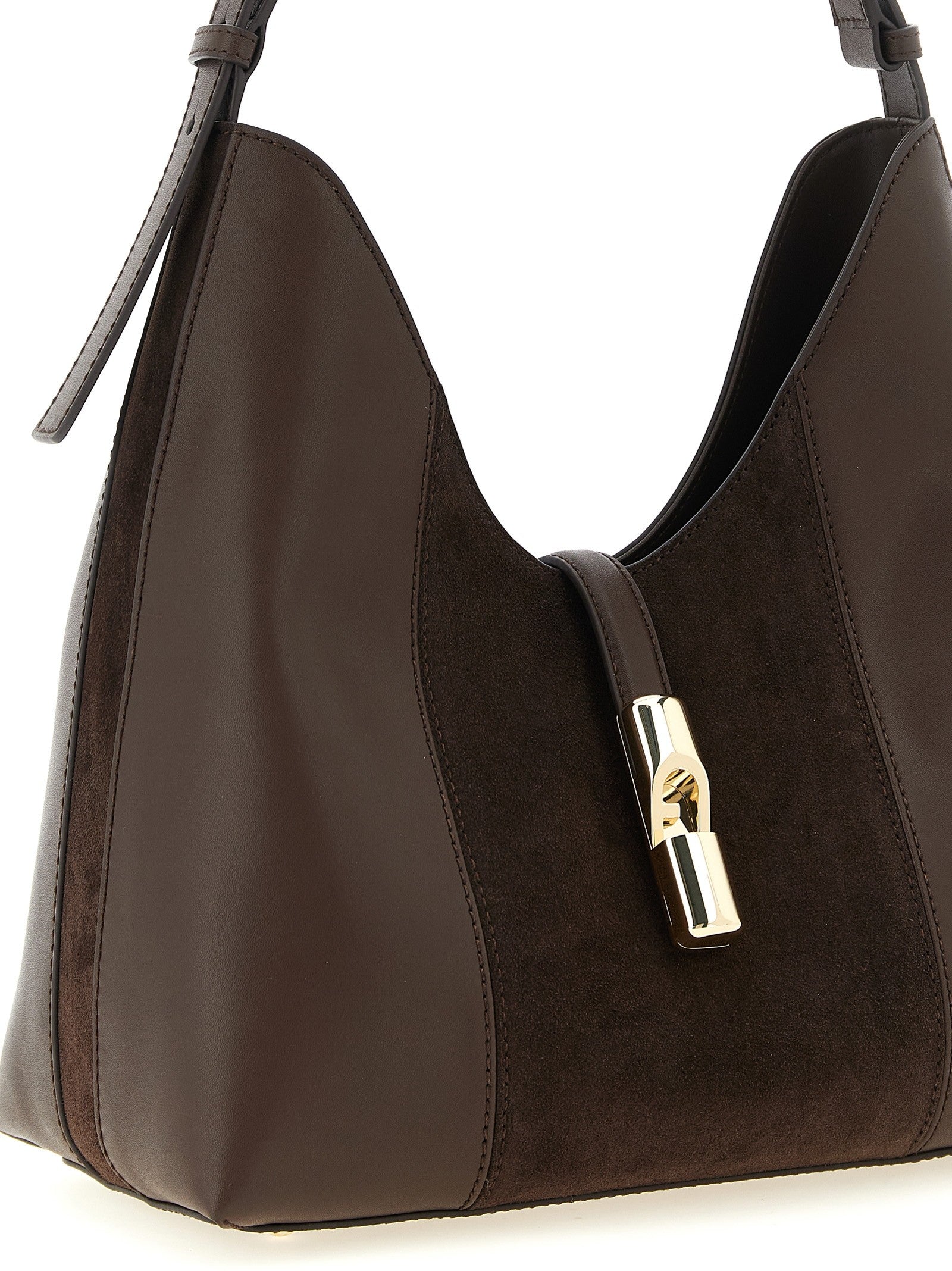 Furla Furla Goccia Shoulder Bag Brown