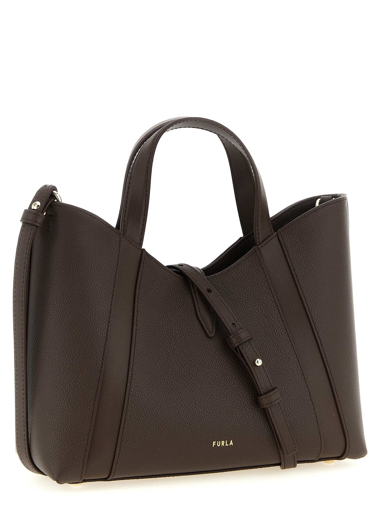 Furla Furla Goccia Shopping Bag Brown