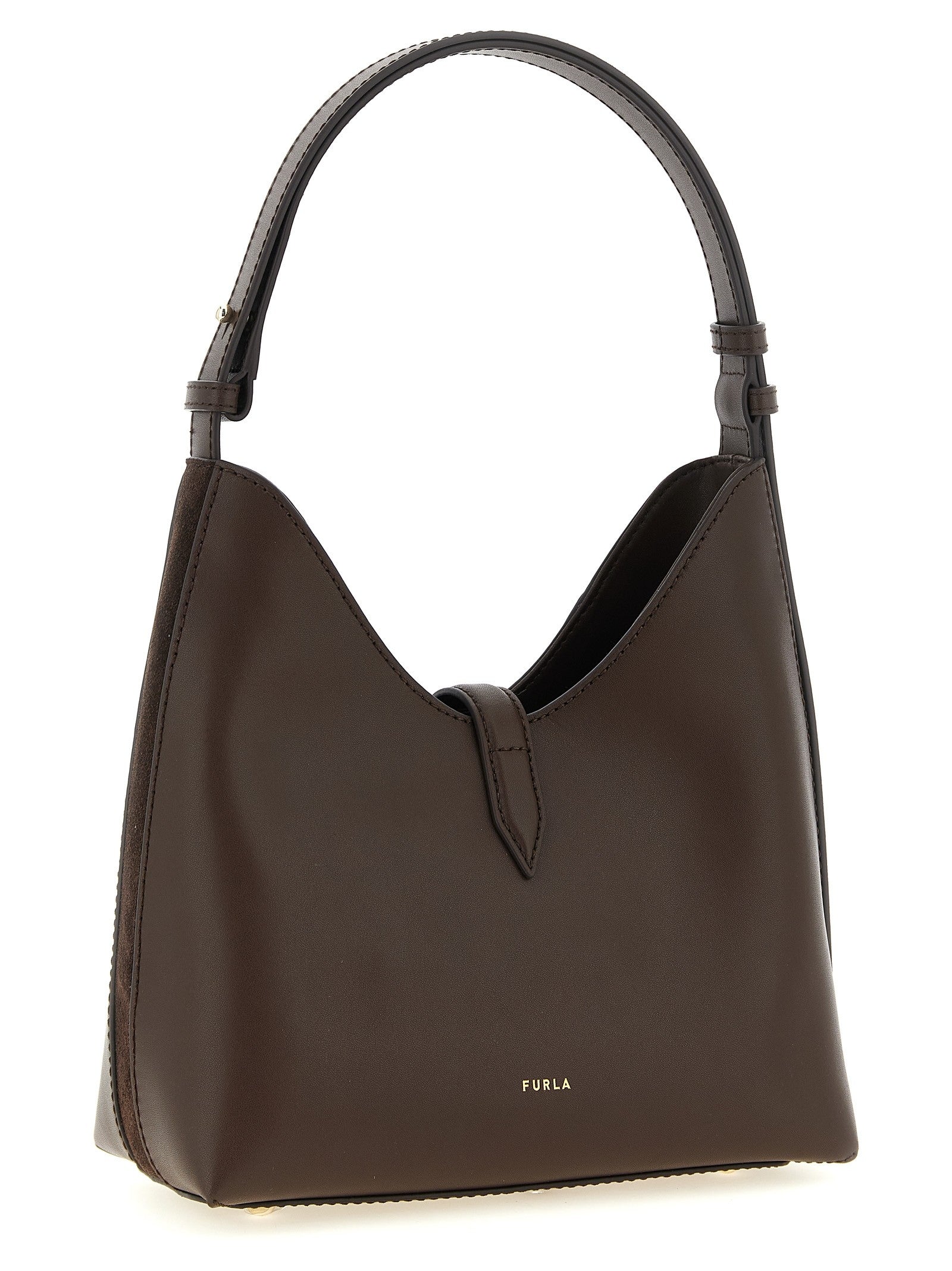 Furla Furla Goccia Shoulder Bag Brown