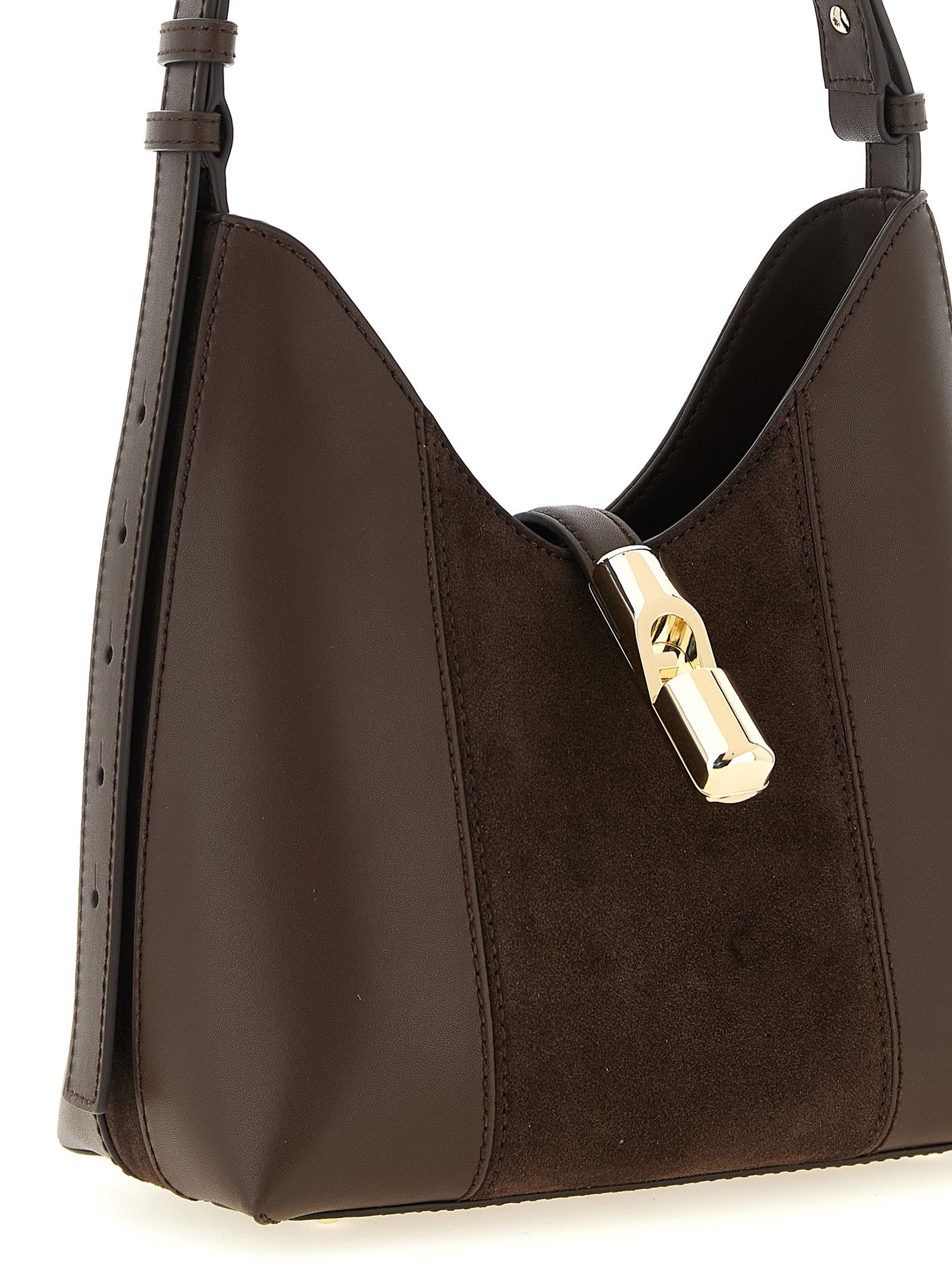 Furla Furla Goccia Shoulder Bag Brown