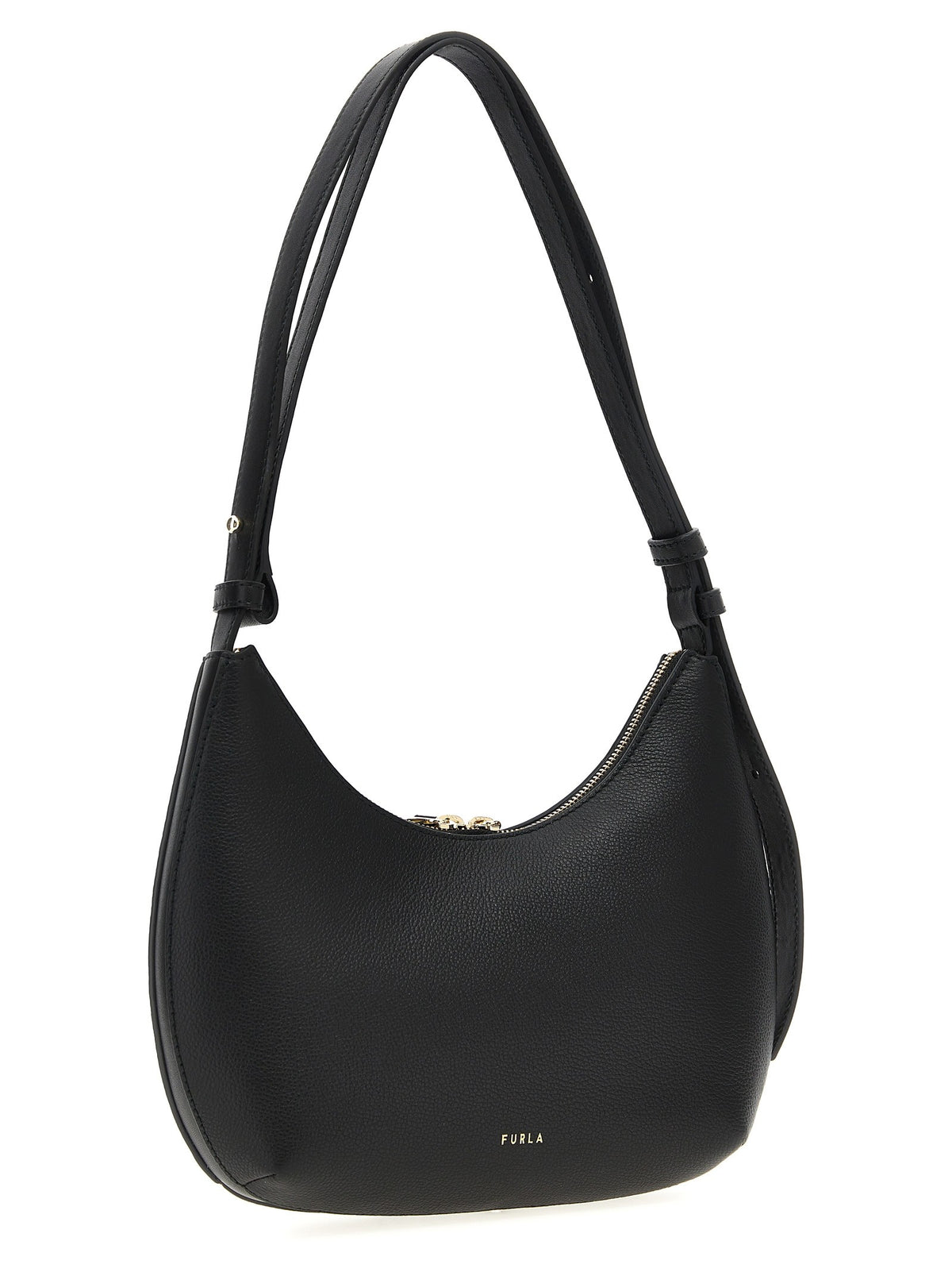 Furla Furla Goccia Small Shoulder Bag Black, view 2
