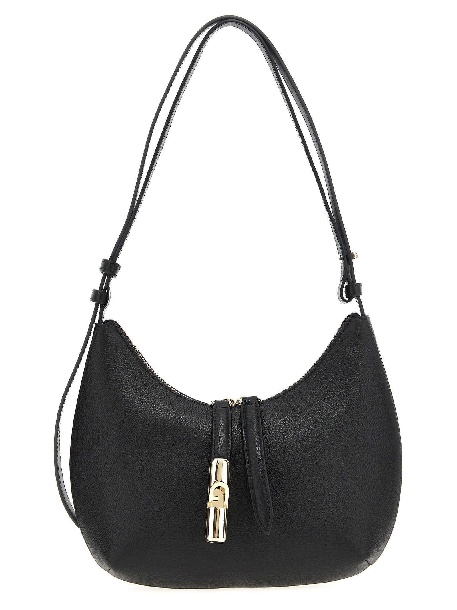 Furla Furla Goccia Small Shoulder Bag Black