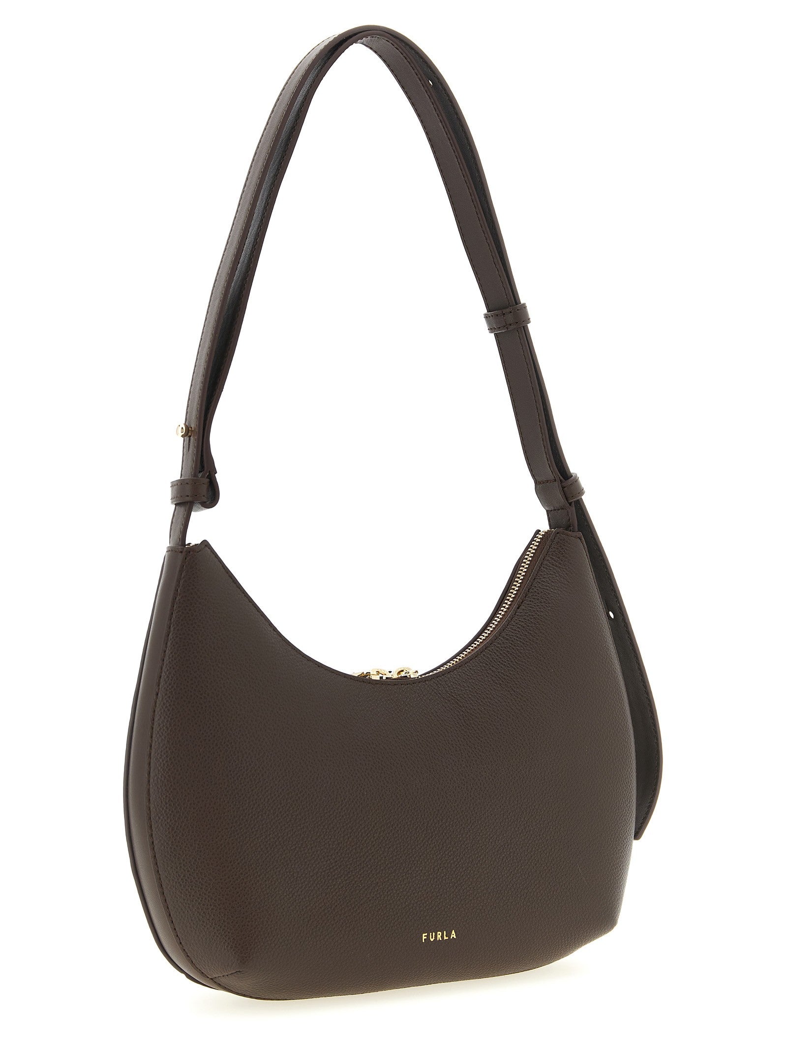 Furla Furla Goccia Small Shoulder Bag Brown