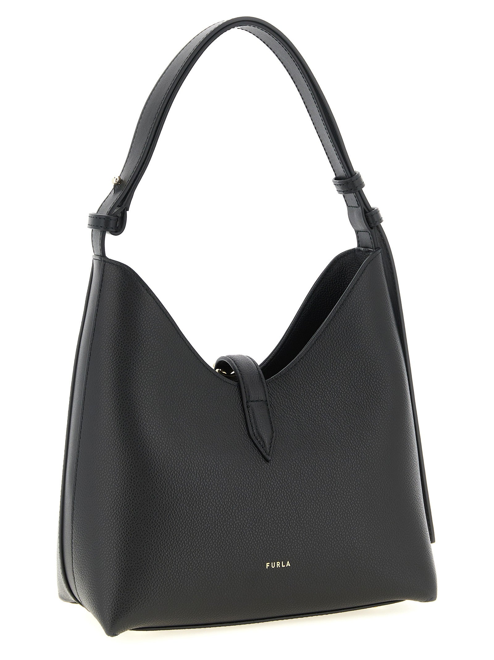 Furla Furla Goccia Small Shoulder Bag Black