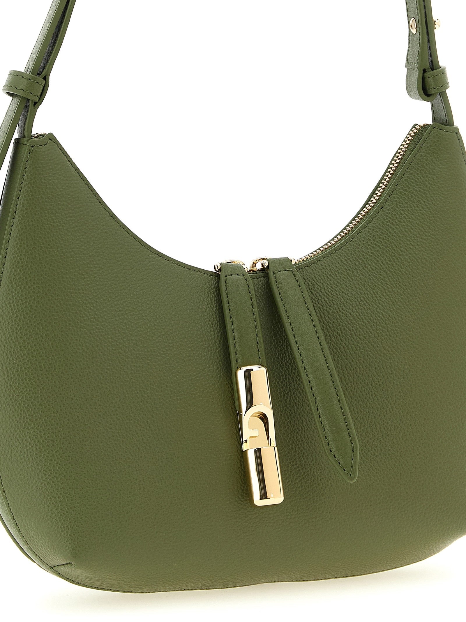 Furla Furla Goccia Small Shoulder Bag Green