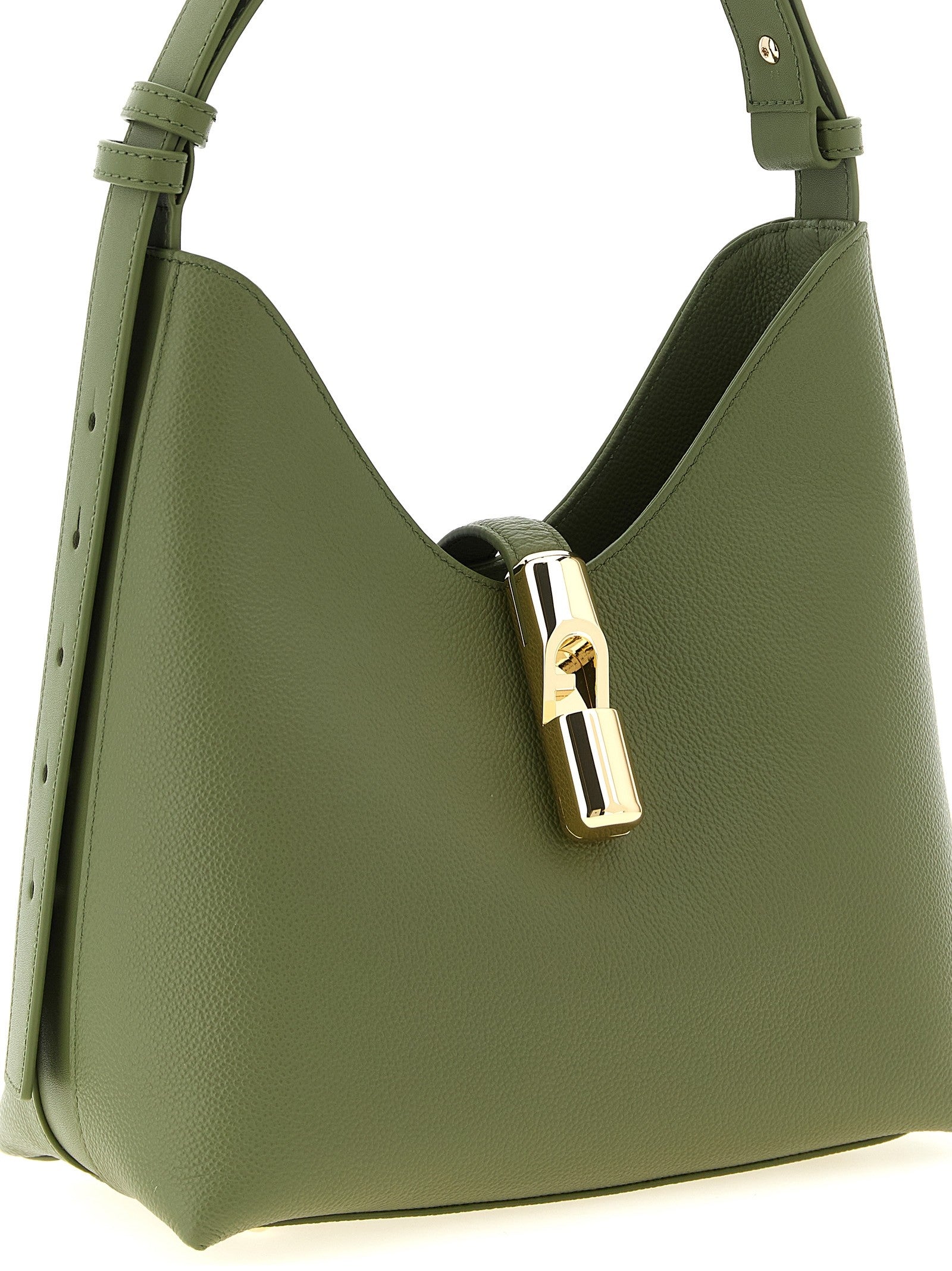 Furla Furla Goccia Small Shoulder Bag Green