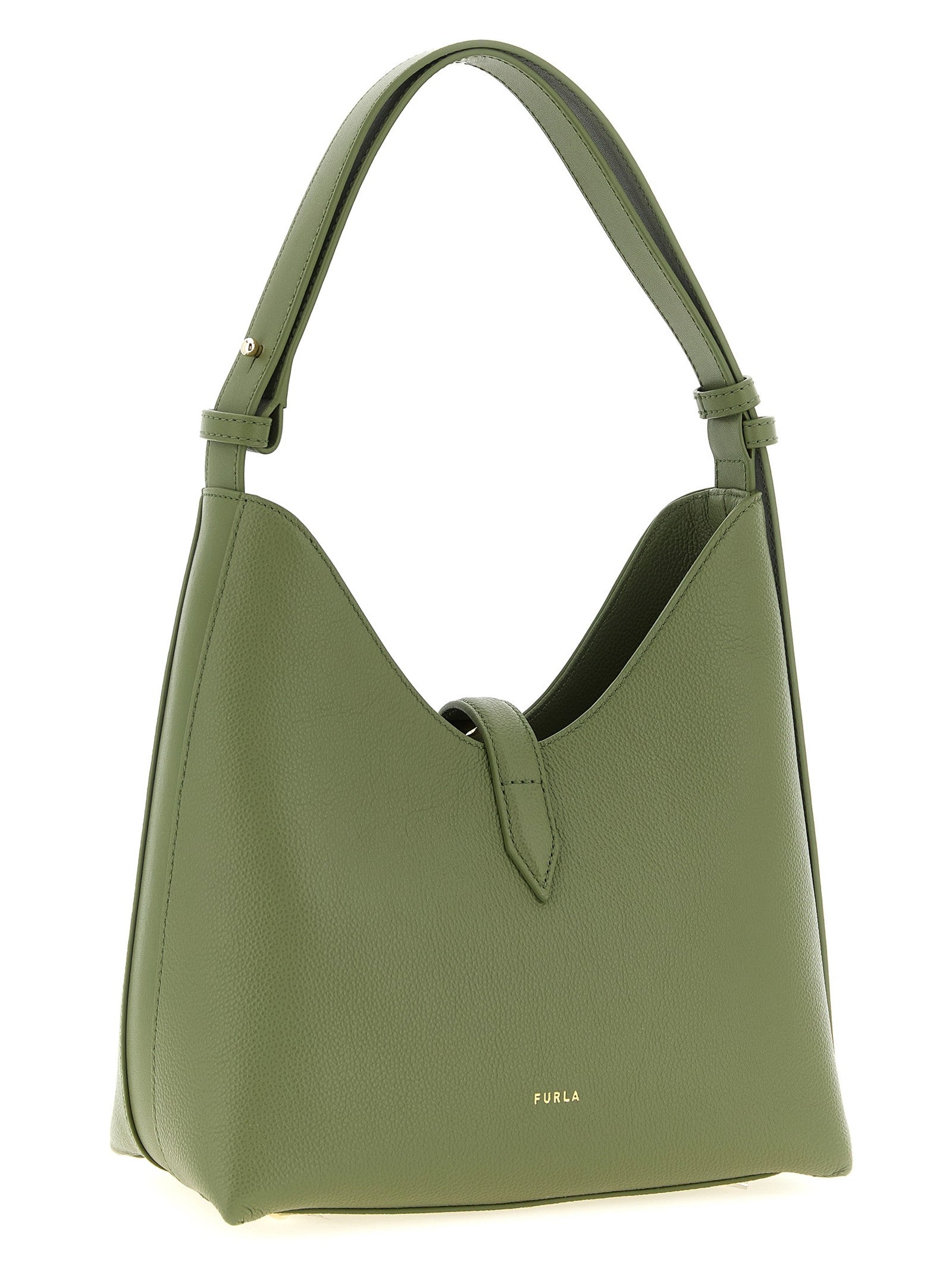 Furla Furla Goccia Small Shoulder Bag Green