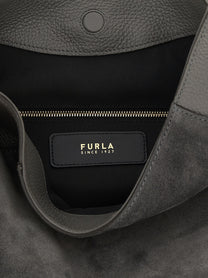 Furla Furla Lara Medium Shoulder Bag Grey