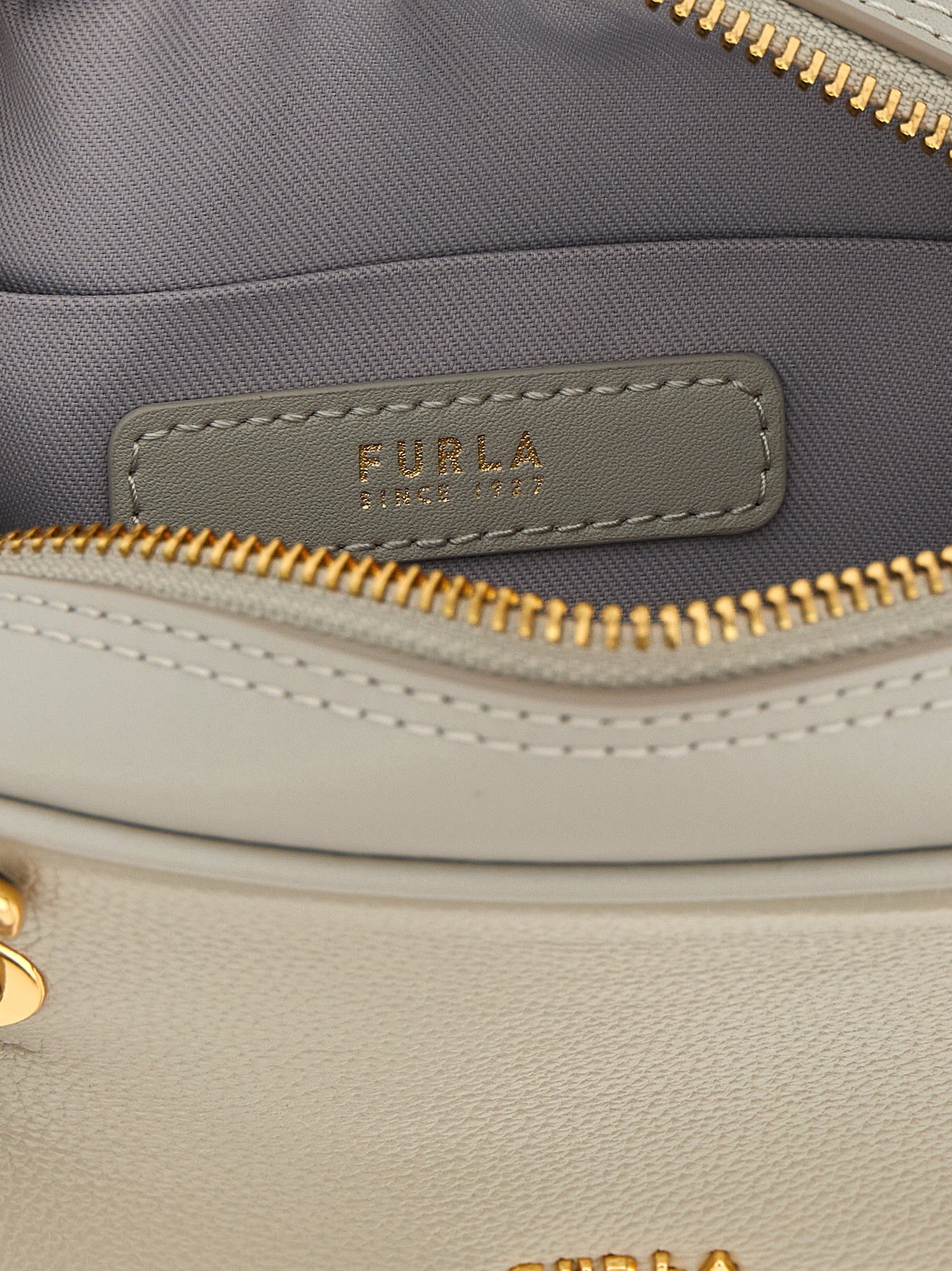 Furla Furla Poppy Handbag Grey