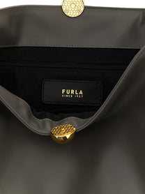 Furla Furla Sfera Soft Large Shoulder Bag Grey