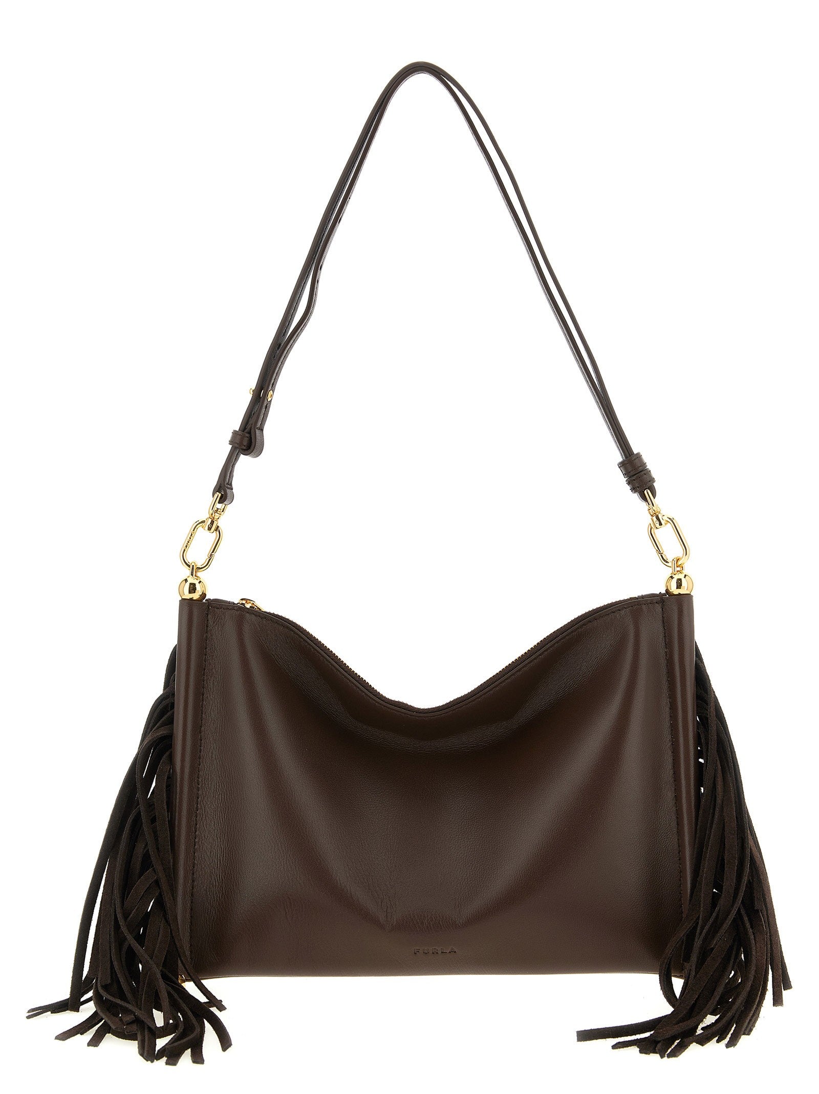 Furla Furla Sfera Soft Mini Shoulder Bag Brown