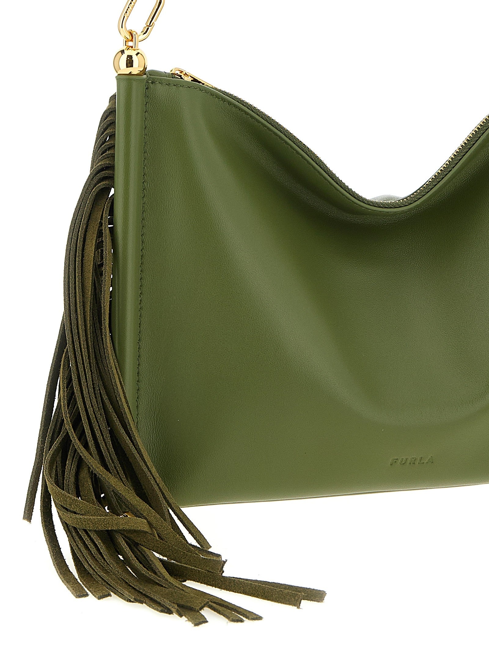 Furla Furla Sfera Soft Mini Shoulder Bag Green