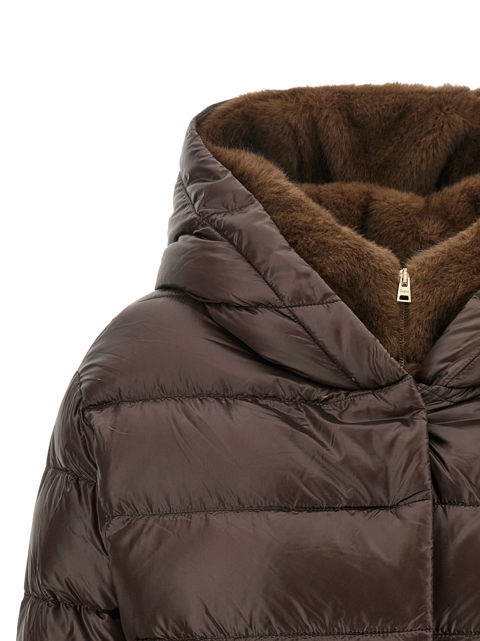 Herno Fusciacca Down Jacket Brown