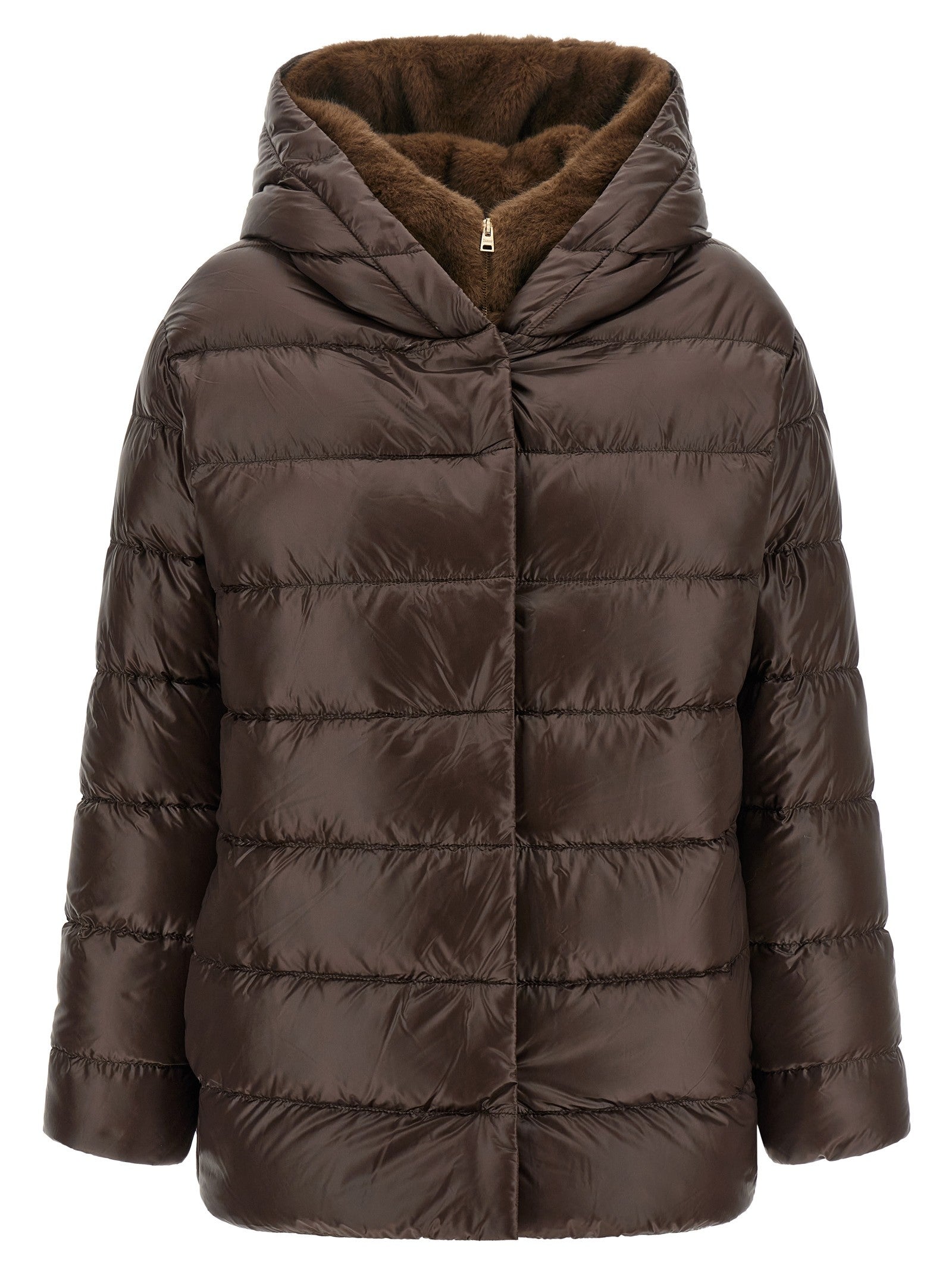 Herno Fusciacca Down Jacket Brown