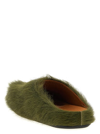 Marni Fussbett Sabots Green