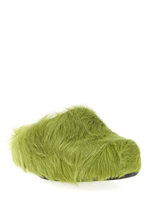 Marni Fussbett Sabots Green