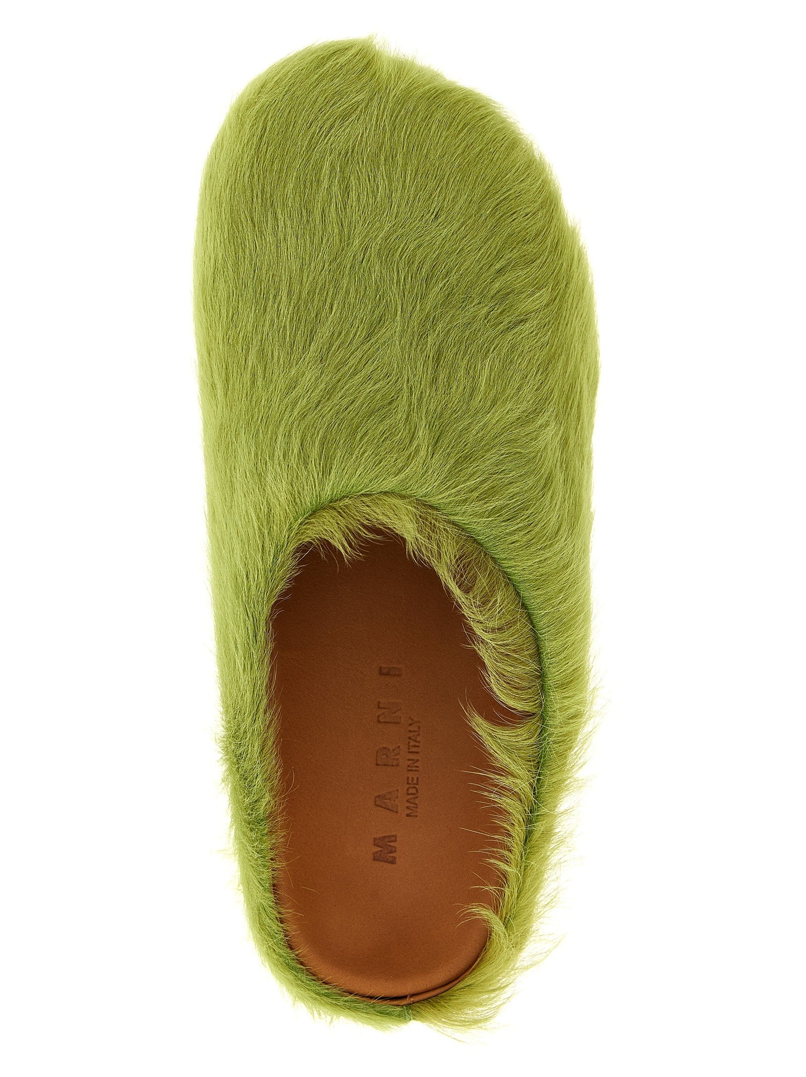 Marni Fussbett Sabots Green