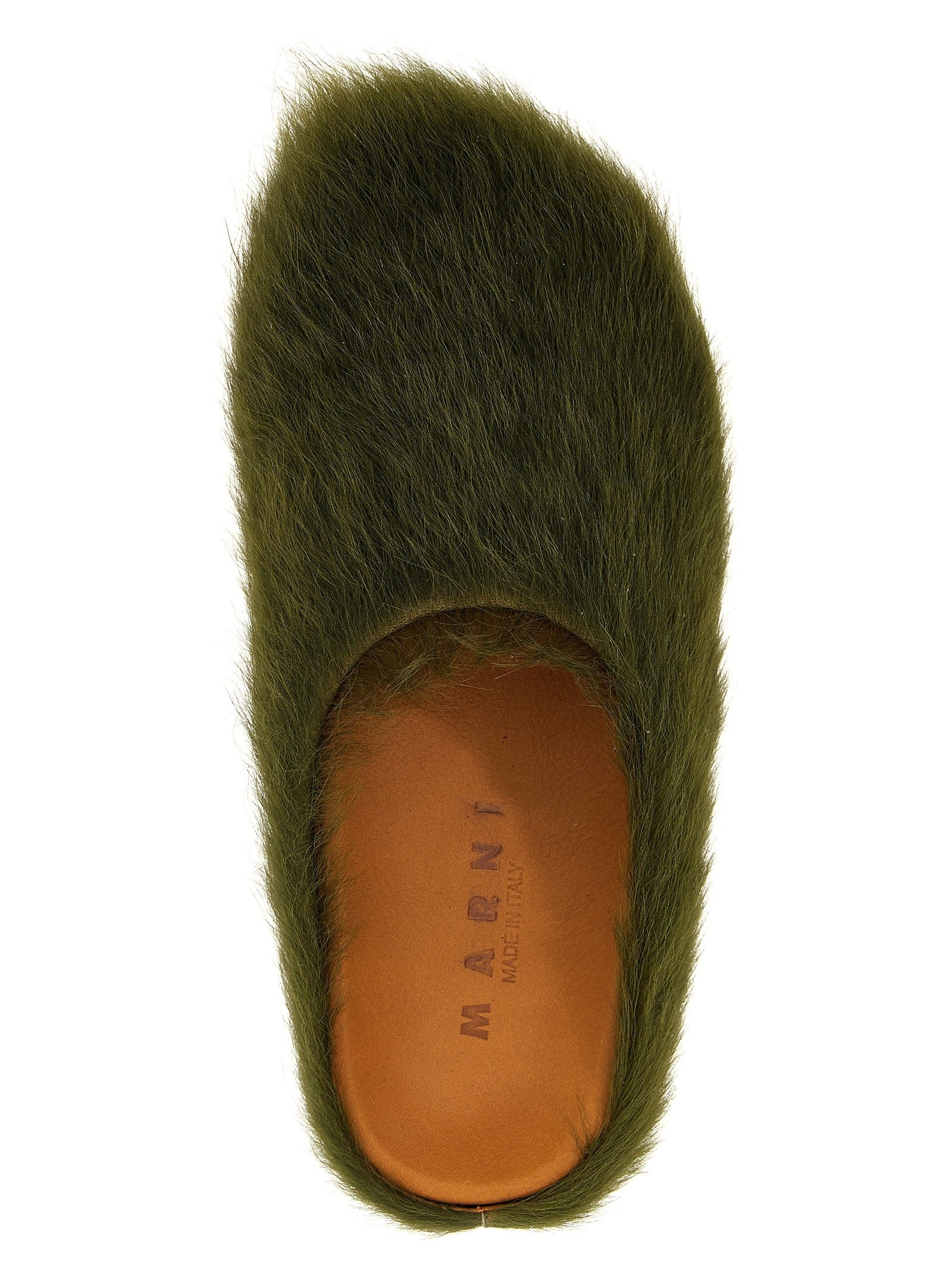 Marni Fussbett Sabots Green
