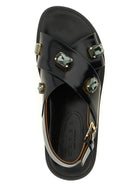 Marni Fussbett Sandals Black, view 4