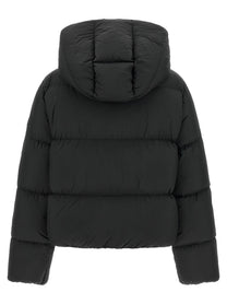 Ganni Future Nylon Black Down Jacket Black