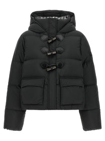 Ganni Future Nylon Black Down Jacket Black
