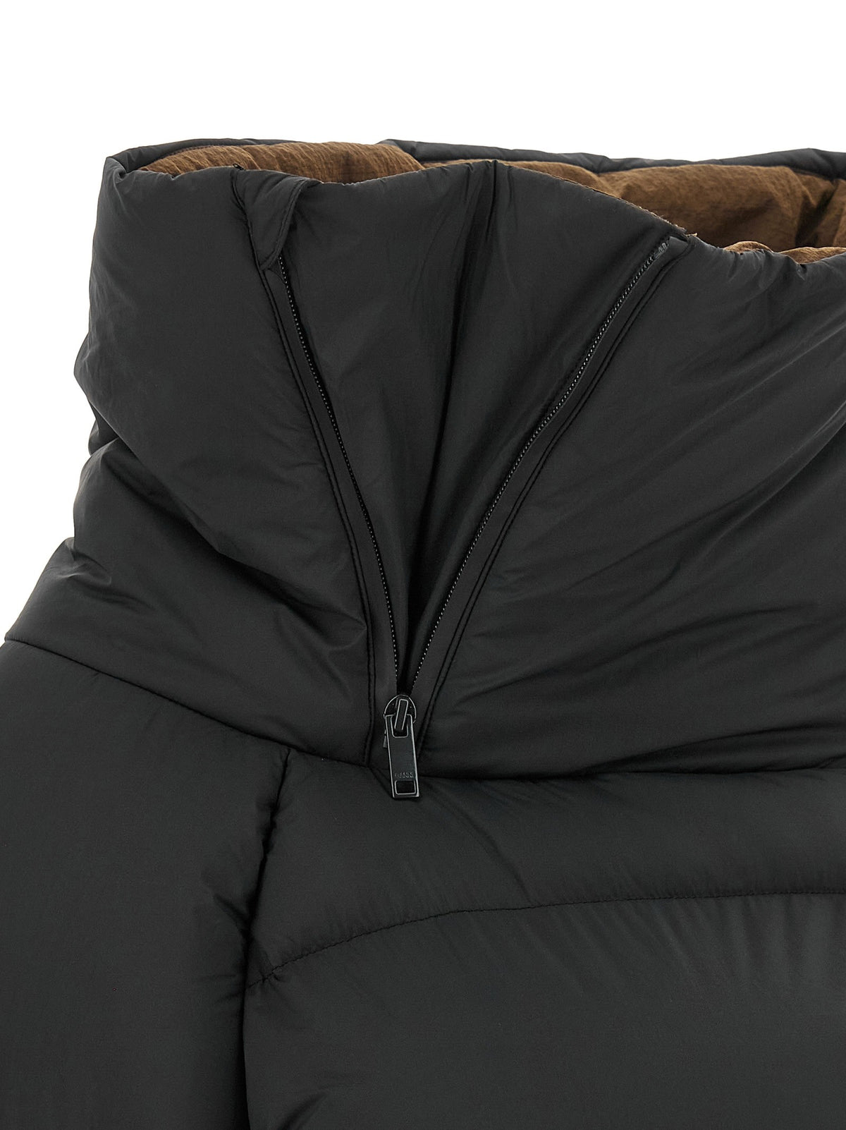 Ganni Future Nylon Down Jacket Grey