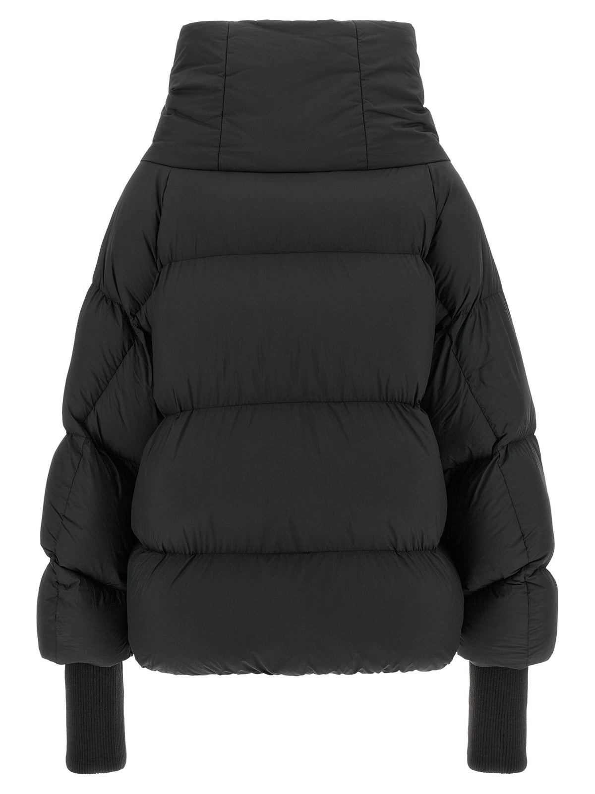 Ganni Future Nylon Down Jacket Grey