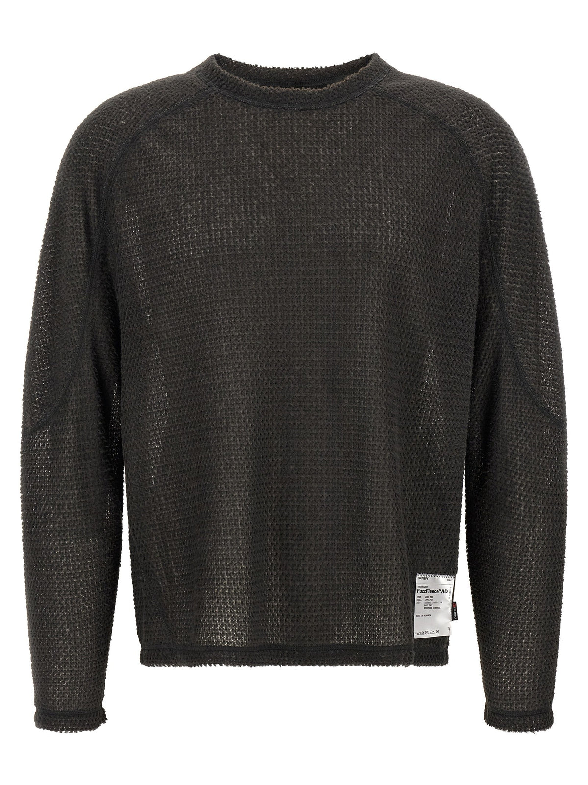 SATISFY Fuzzfleece AD Sweater Grey