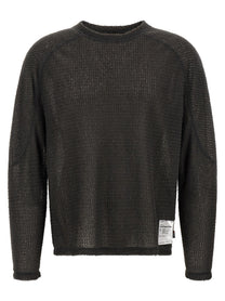 SATISFY Fuzzfleece AD Sweater Grey