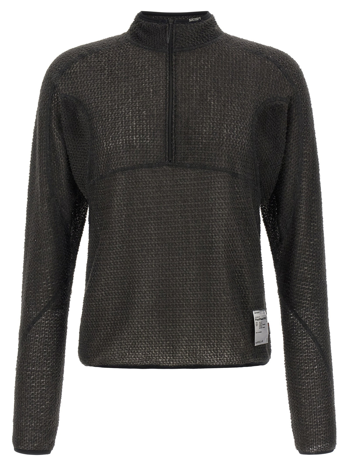 SATISFY Fuzzfleece AD Sweatshirt Black