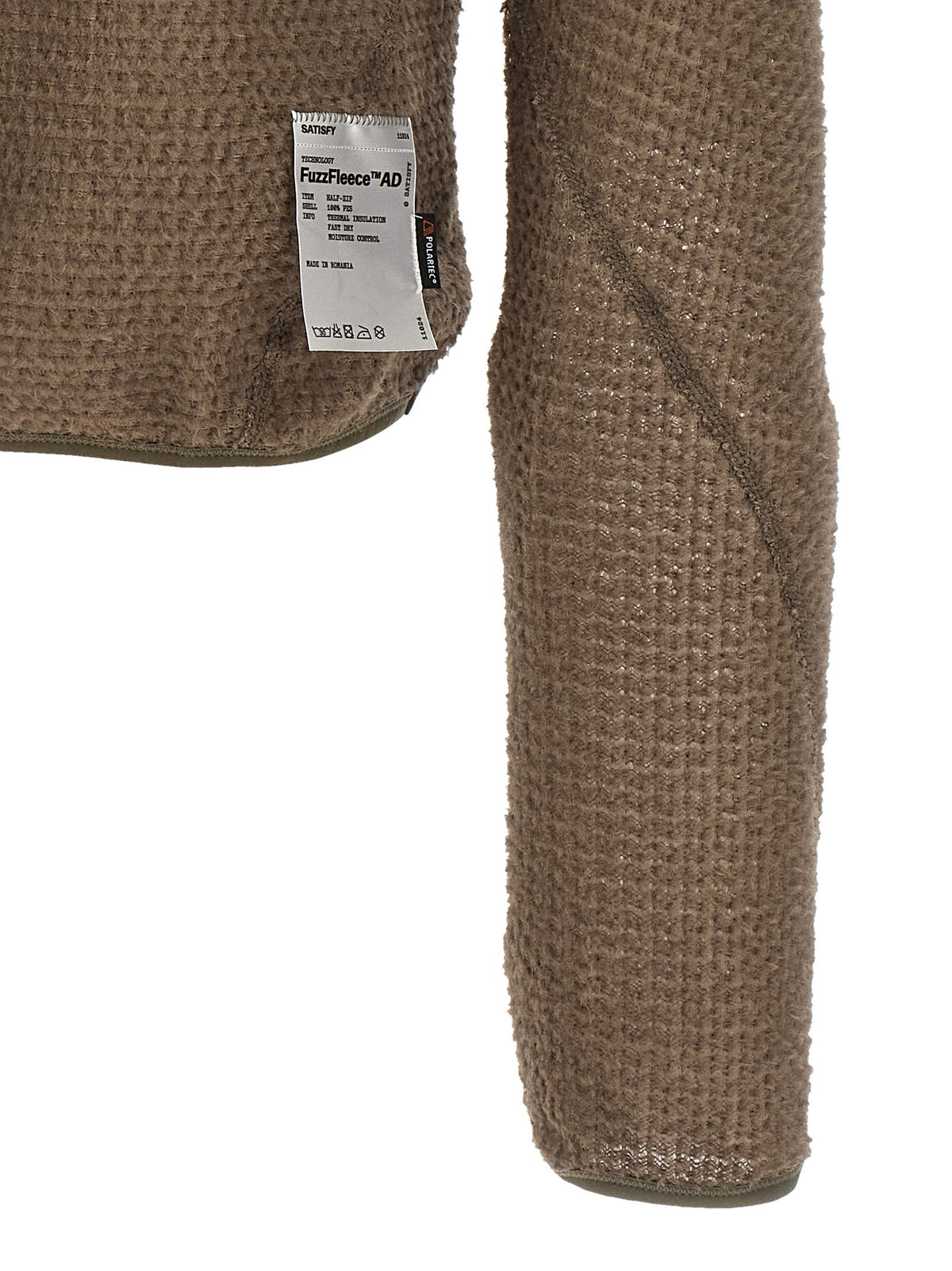 SATISFY Fuzzfleece AD Sweatshirt Brown, view 4