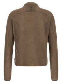 SATISFY Fuzzfleece AD Sweatshirt Brown, view 2