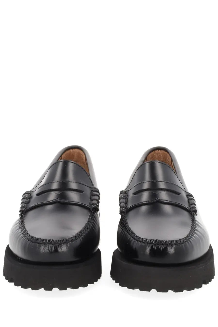 G.H. BASS Women's Moccasin Weejuns 90S Penny Black, view 3