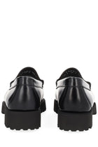 G.H. BASS Women's Moccasin Weejuns 90S Penny Black, view 4