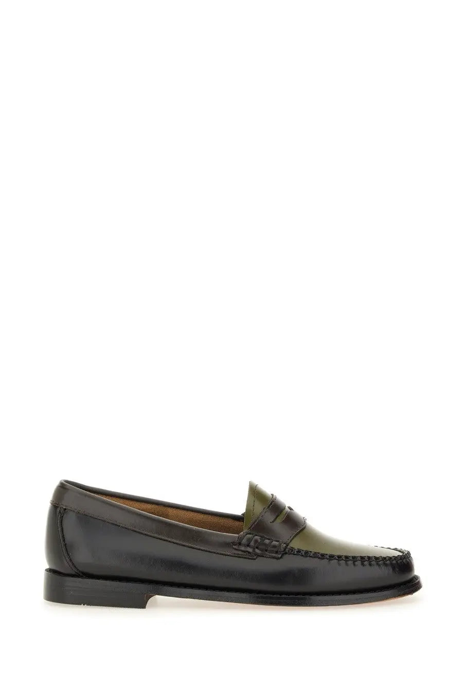 G.H. BASS Women's Moccasin Weejuns Tricolour Penny Multicolor