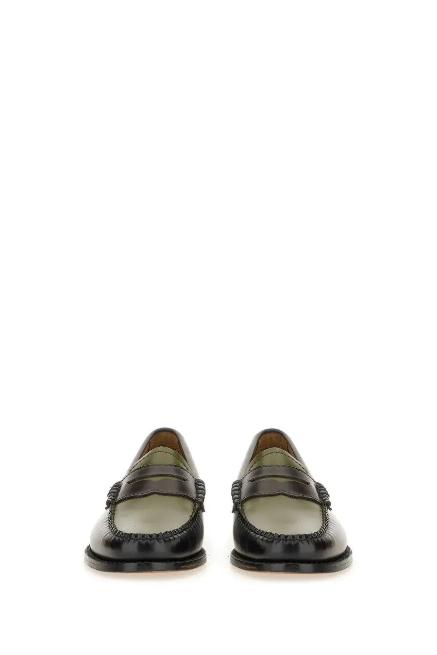 G.H. BASS Women's Moccasin Weejuns Tricolour Penny Multicolor, view 4
