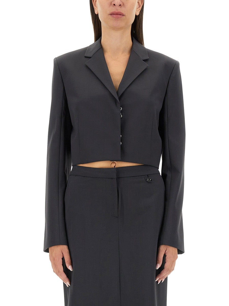 Diesel Women's Jacket Black Diesel