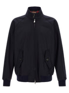 Baracuta Melton Jacket Blue