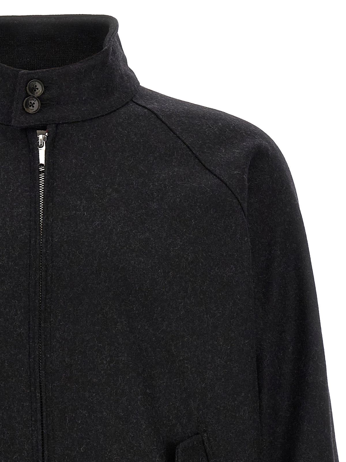 Baracuta Melton Jacket Grey