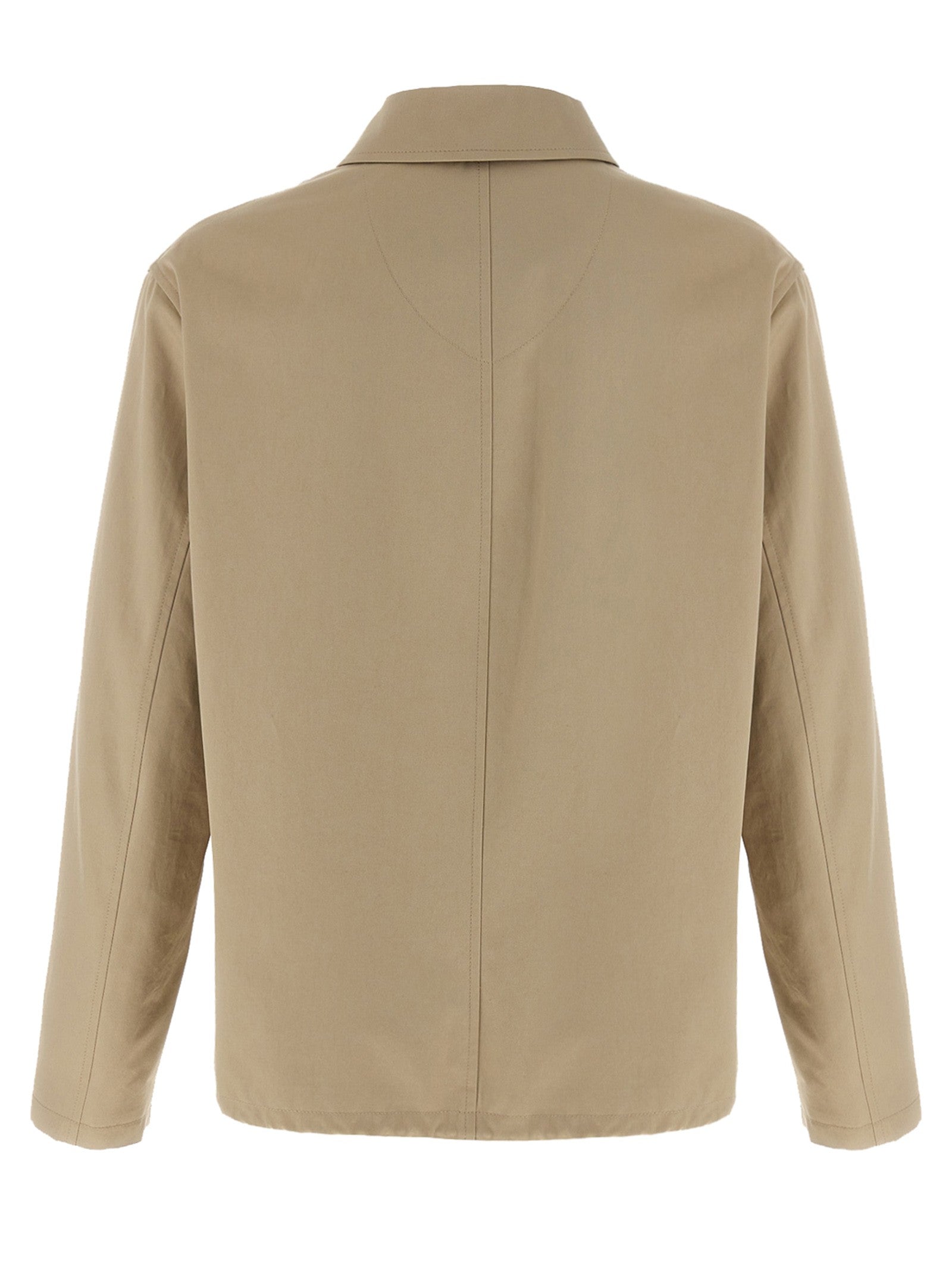 Burberry Gabardine Jacket Beige
