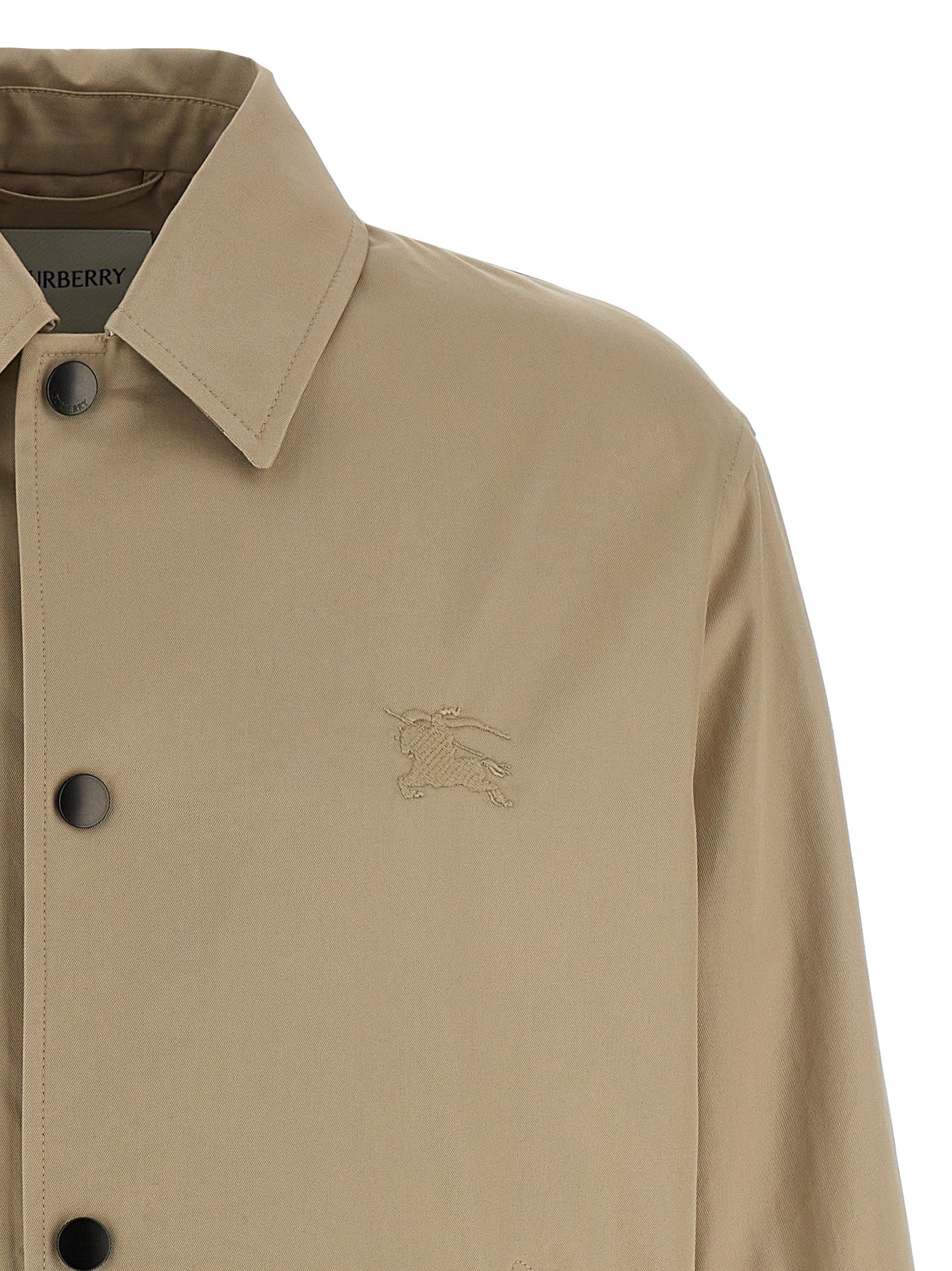 Burberry Gabardine Jacket Beige