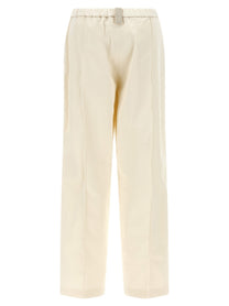 Fabiana Filippi Gabardine Pants Beige